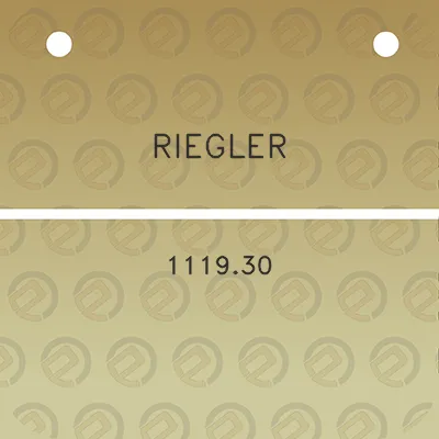 riegler-111930