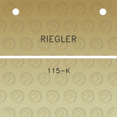 riegler-115-k