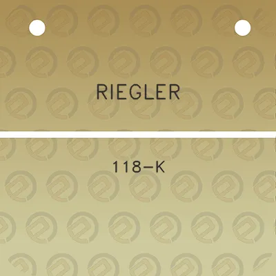 riegler-118-k