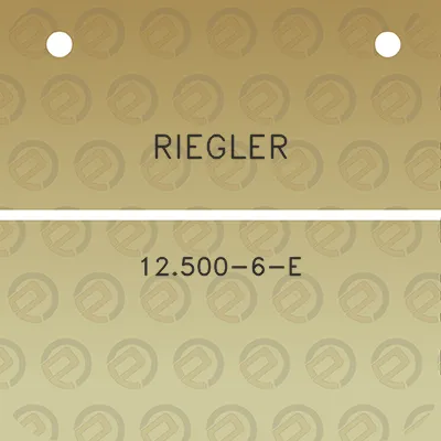 riegler-12500-6-e