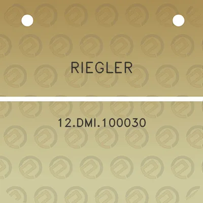 riegler-12dmi100030