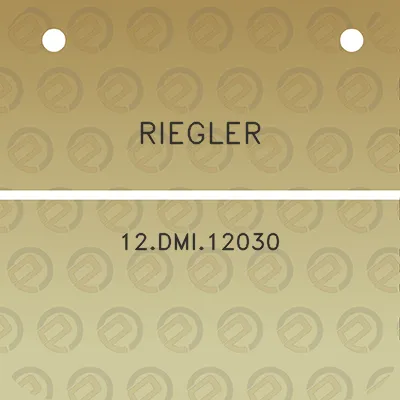 riegler-12dmi12030