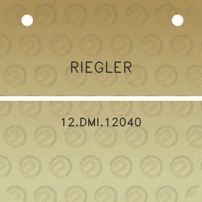 riegler-12dmi12040