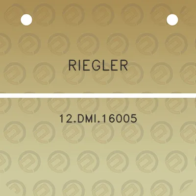 riegler-12dmi16005