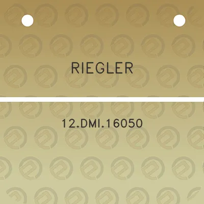 riegler-12dmi16050