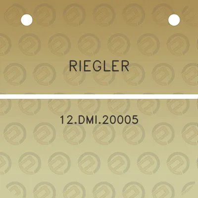 riegler-12dmi20005