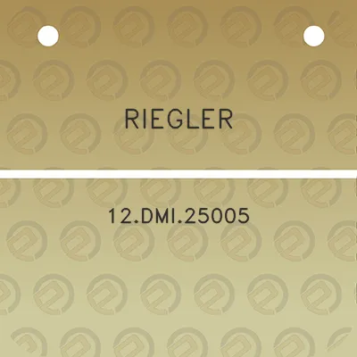 riegler-12dmi25005