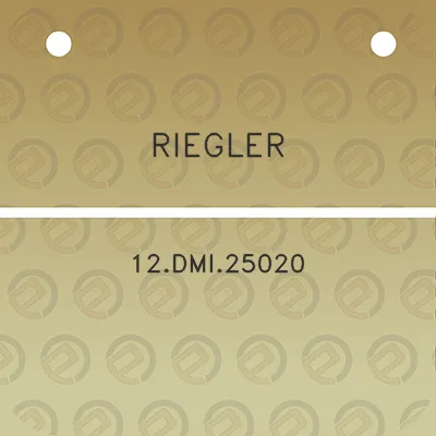 riegler-12dmi25020