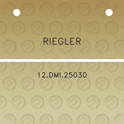 riegler-12dmi25030