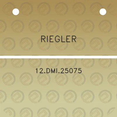 riegler-12dmi25075