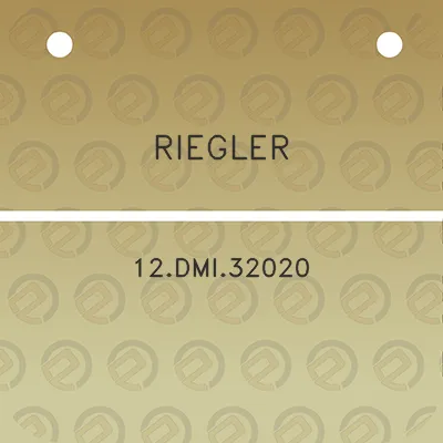 riegler-12dmi32020