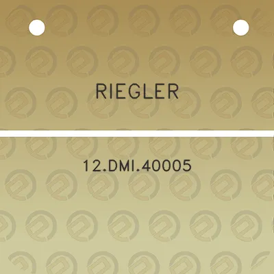 riegler-12dmi40005