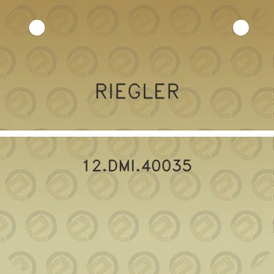 riegler-12dmi40035