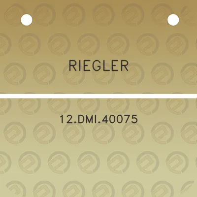 riegler-12dmi40075