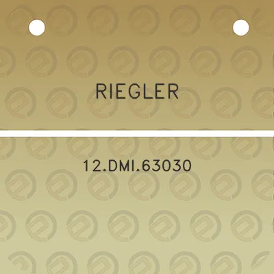 riegler-12dmi63030