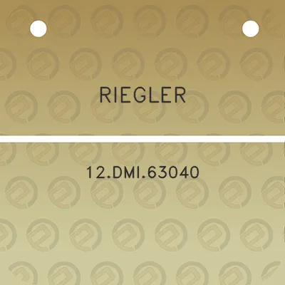 riegler-12dmi63040