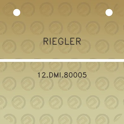 riegler-12dmi80005