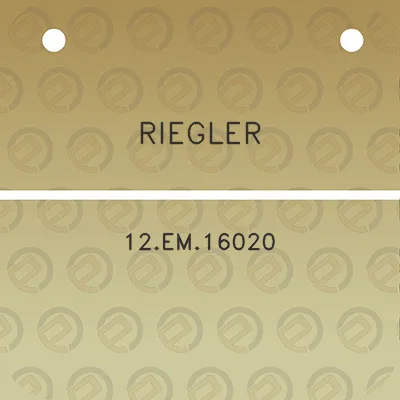 riegler-12em16020