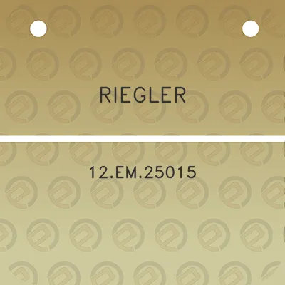 riegler-12em25015