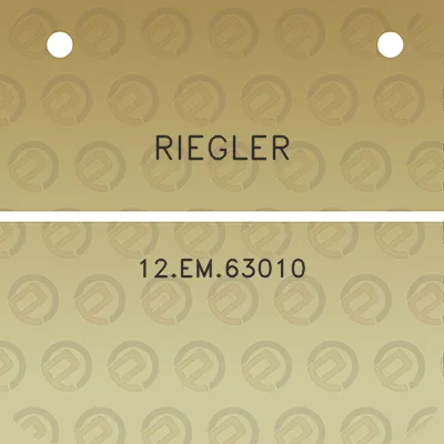 riegler-12em63010