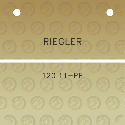 riegler-12011-pp