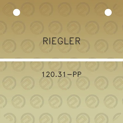 riegler-12031-pp