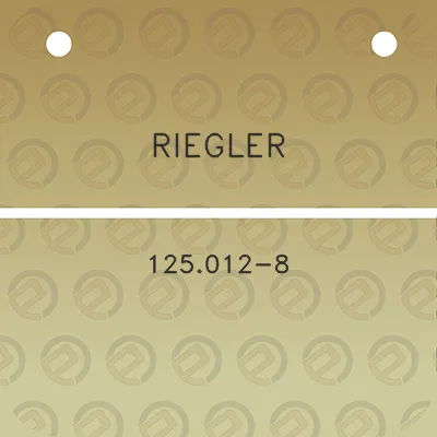 riegler-125012-8