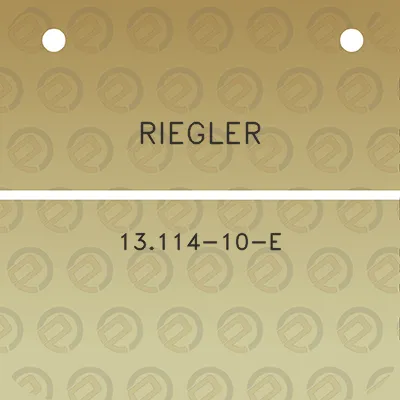 riegler-13114-10-e