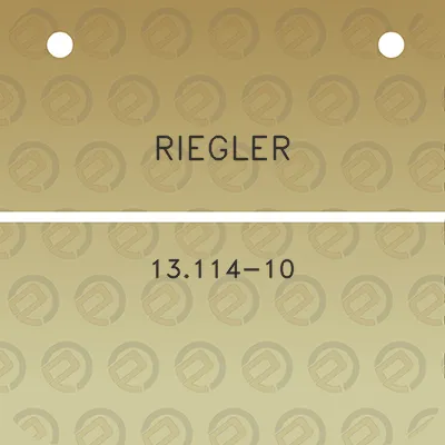 riegler-13114-10