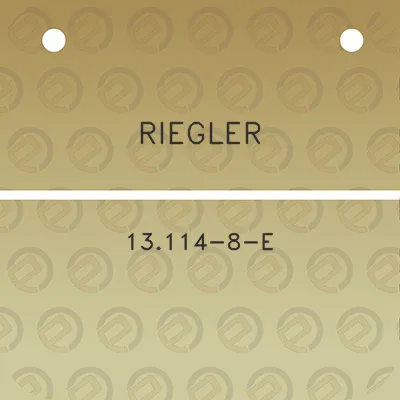 riegler-13114-8-e