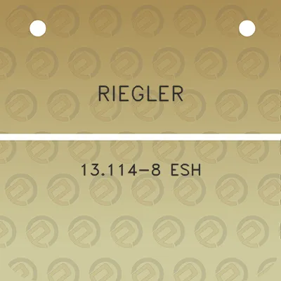 riegler-13114-8-esh