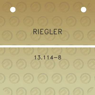 riegler-13114-8