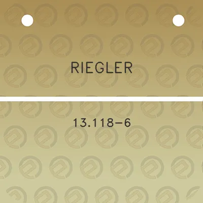 riegler-13118-6