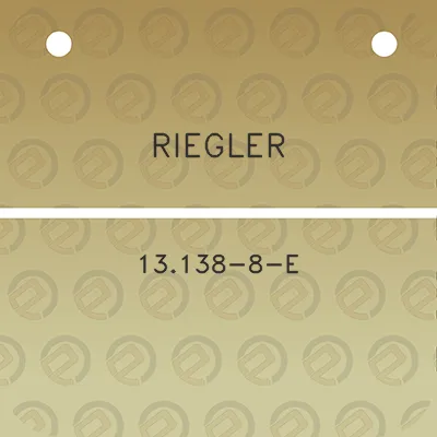 riegler-13138-8-e