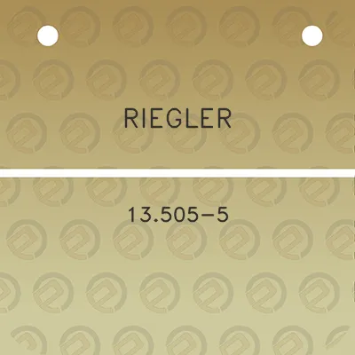 riegler-13505-5