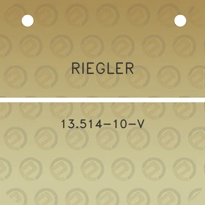 riegler-13514-10-v