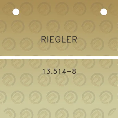 riegler-13514-8