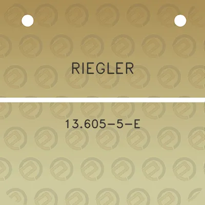 riegler-13605-5-e