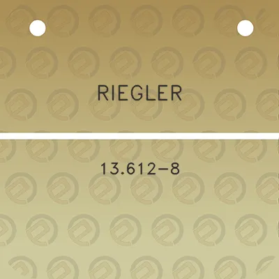 riegler-13612-8