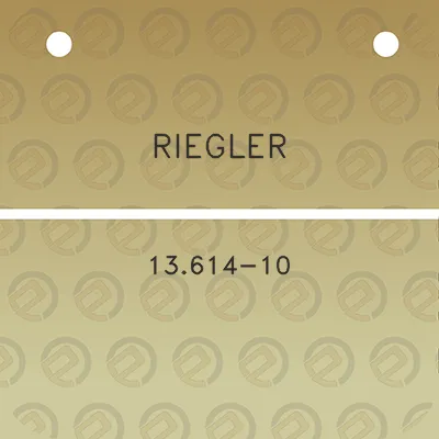 riegler-13614-10