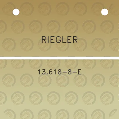 riegler-13618-8-e