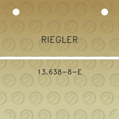 riegler-13638-8-e