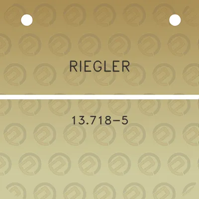 riegler-13718-5