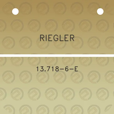 riegler-13718-6-e