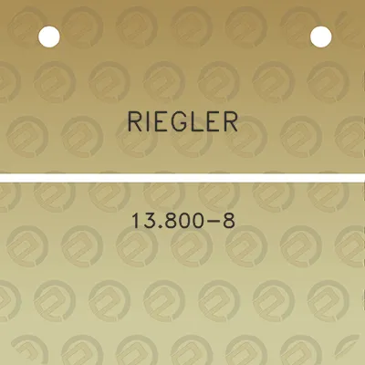 riegler-13800-8