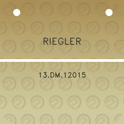 riegler-13dm12015