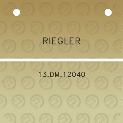 riegler-13dm12040