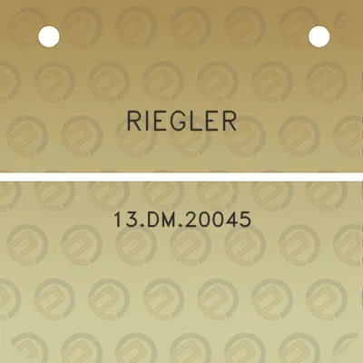 riegler-13dm20045