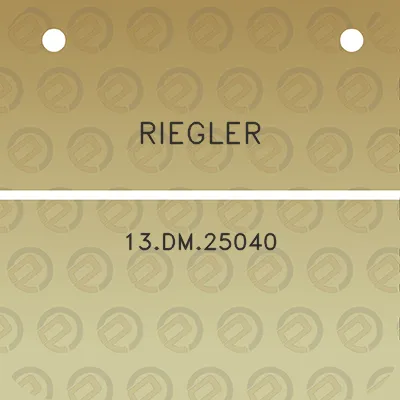 riegler-13dm25040