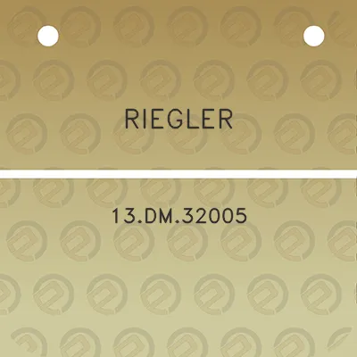 riegler-13dm32005